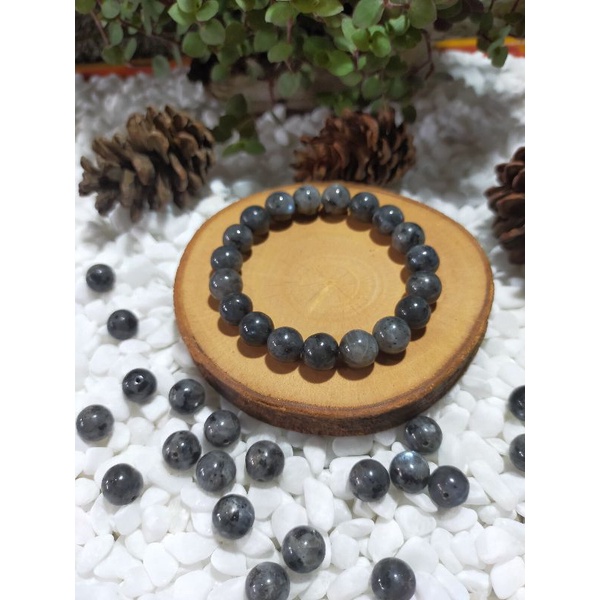 Gelang Batu Kristal Labradorite Pasupati