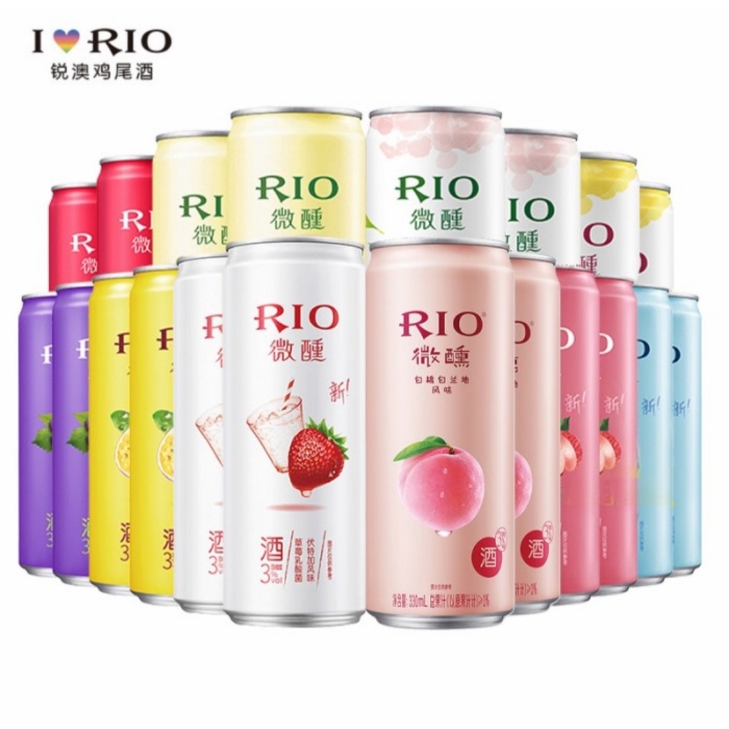 Rio Cocktail Minuman Buah Soda Rio 330ml 锐欧鸡尾酒