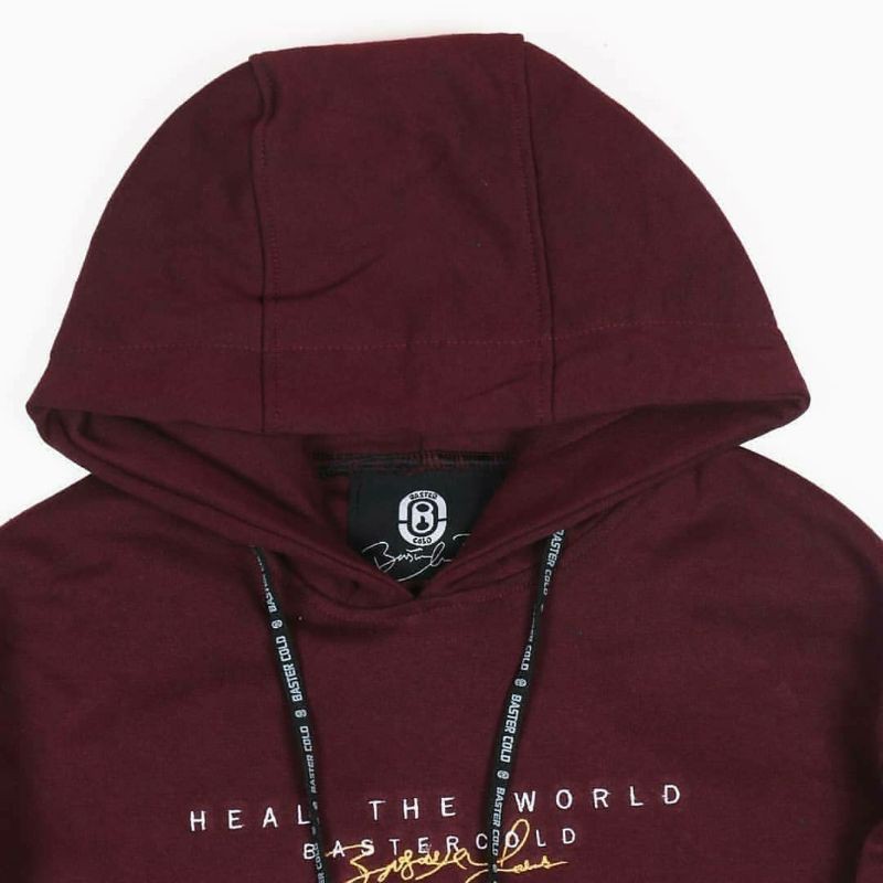 JAKET SWEATER HOODIE BSTR HEAL THE WORLD UNISEX PREMIUM QUALITY