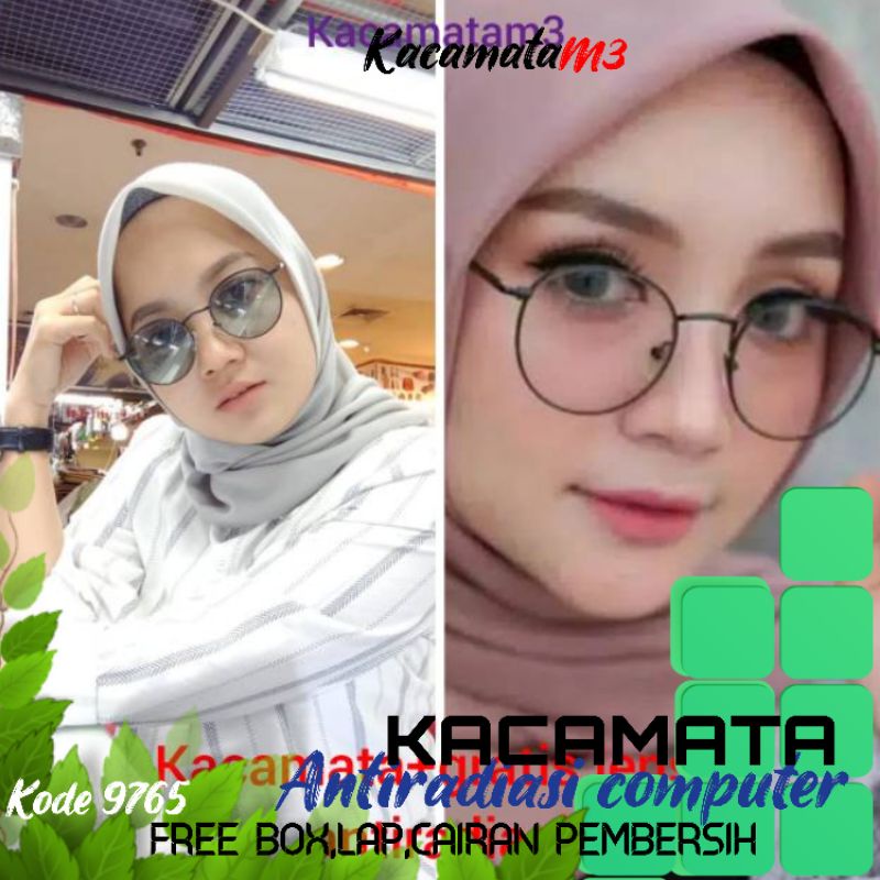 kacamata lensa antiradiasi computer tv hp laptop bisa normal minus plus cilinder tergantung permintaan sampai minus 5 cyl 2 harga masih sama tulis saja pesanan kaka di catatan saat order free box lap cairan pembersih kode 9765 size46-21-142