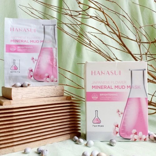 [SASET] Hanasui Mineral Mud Mask Japanese Flower