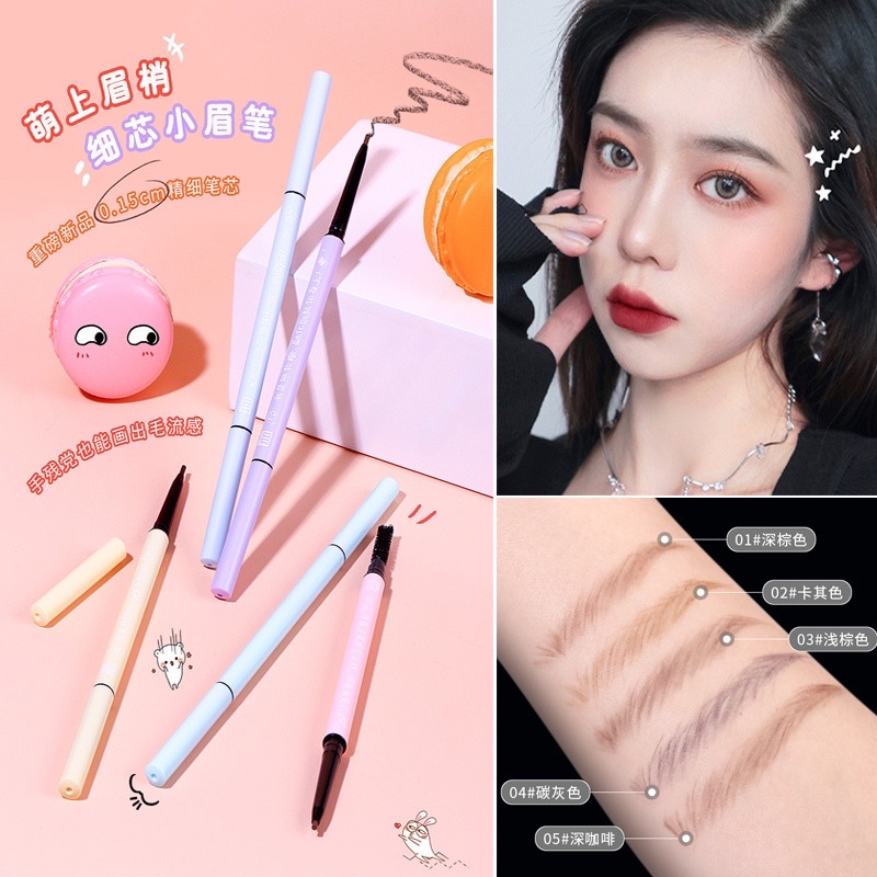 Xixi Pensil Alis Tipis Thin Core Eyebrow Tahan Lama