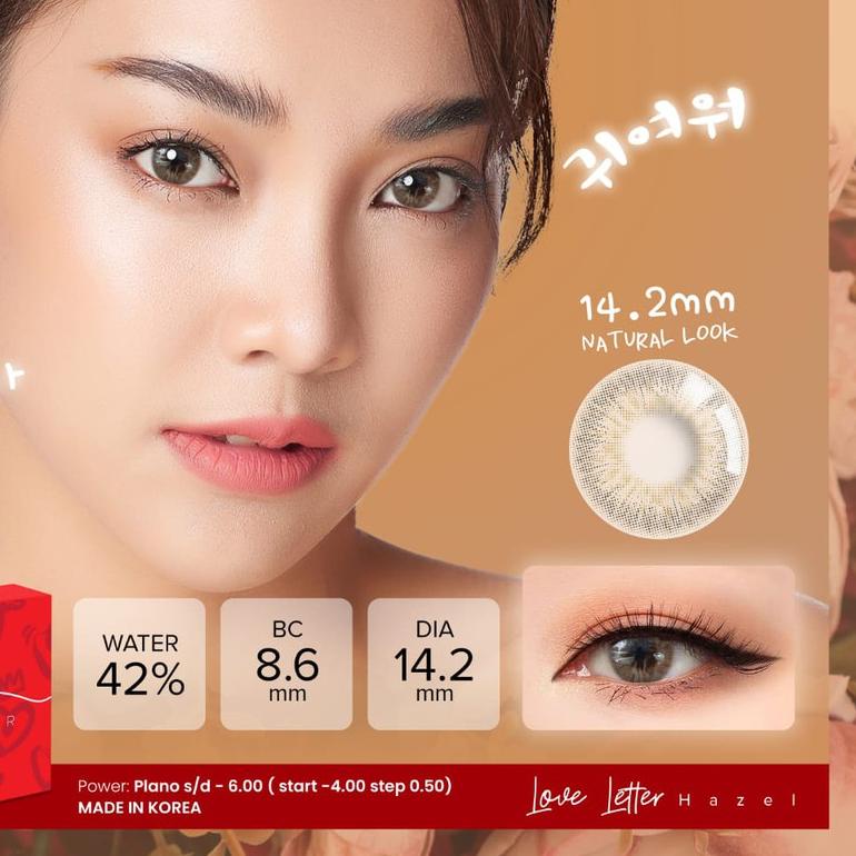 ▲ Softlens LOVE AFFAIR X2 NORMAL & MINUS (-3.25 s/d -6.00) / softlen / softlense /Lensa Kontak/ BS ♗