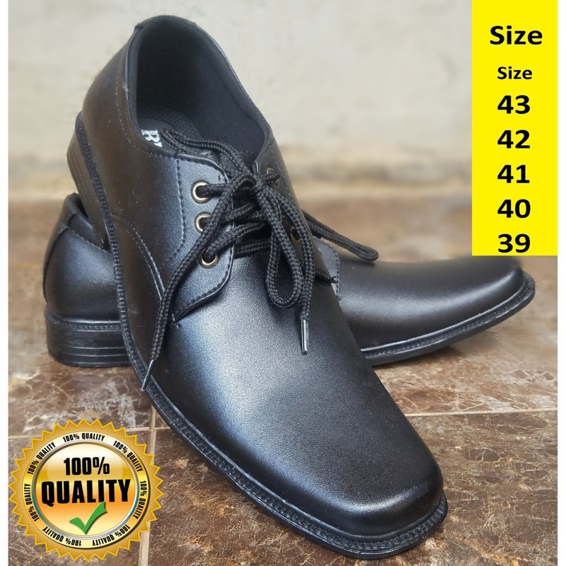 Sepatu Pantofel Pria tali - Sepatu kerja kantoran - Sepatu pantofel pria termurah