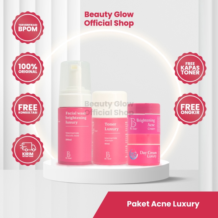 BG SKIN Beauty Glow Paket BG Paket Luxury Paket Acne Paket Ultimate