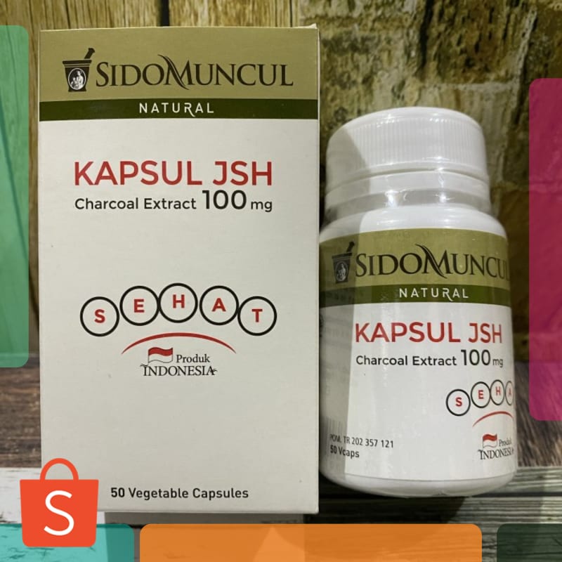 Termurah sidomuncul kapsul jsh charcoal