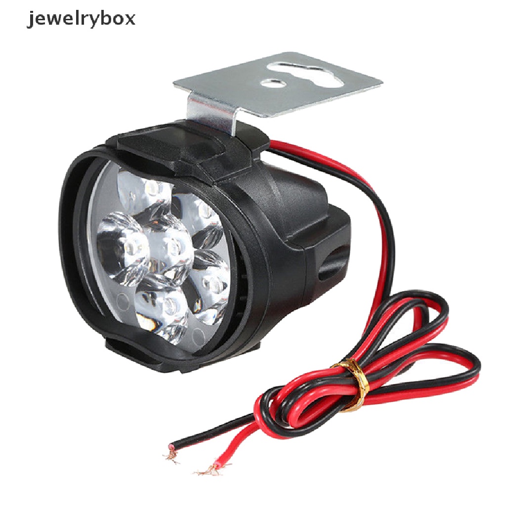 (Box) Lampu Depan Sepeda Motor 6 LED DC12V