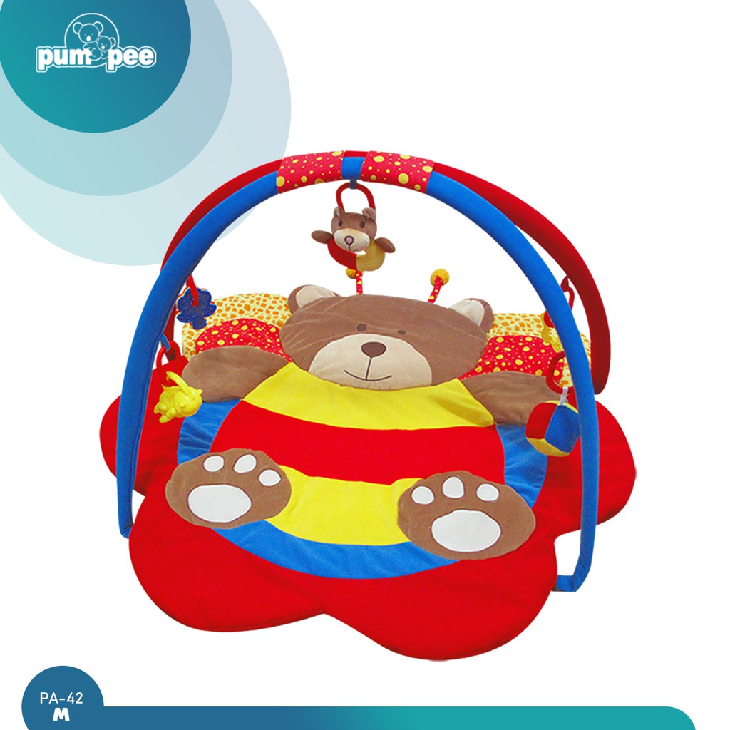 Pumpee Musical PlayMat Printed Mainan Playmat Bayi