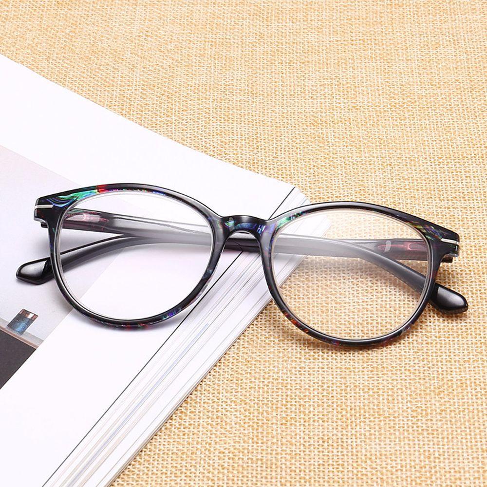 Mxbeauty Kacamata Baca Wanita Travel Vision Care Spring Hinge Frame Presbyopic Baca Pembesaran Hyperopia Eyewear