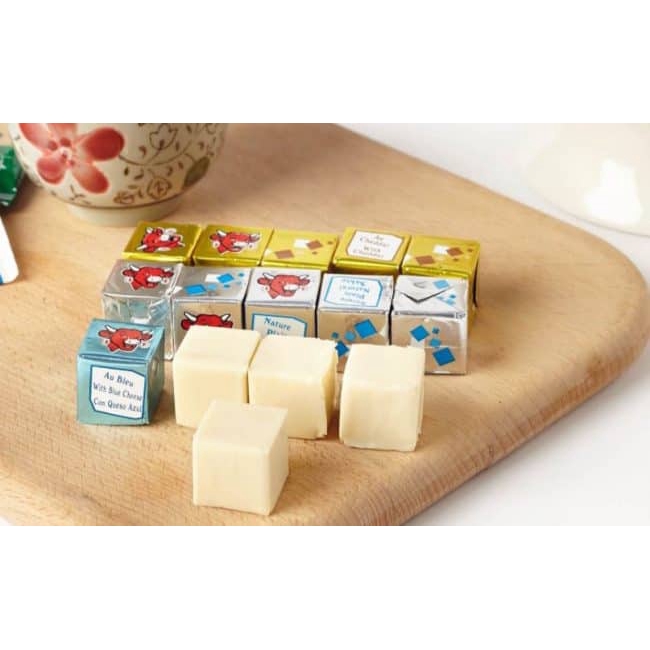 Keju belcube dan KIRI keju MPASI bayi plain cheese ECER / SATUAN