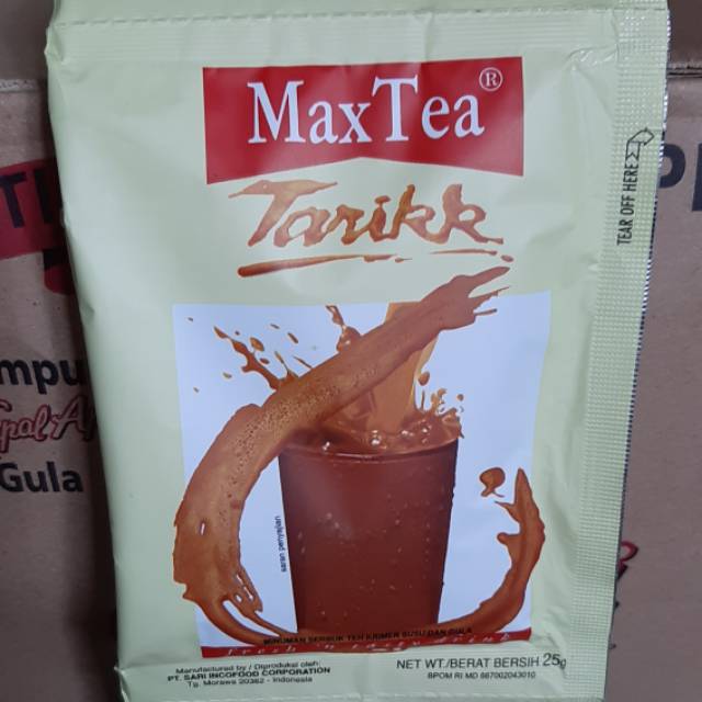 

TEH TARIK MAX TEA 5 SACHET