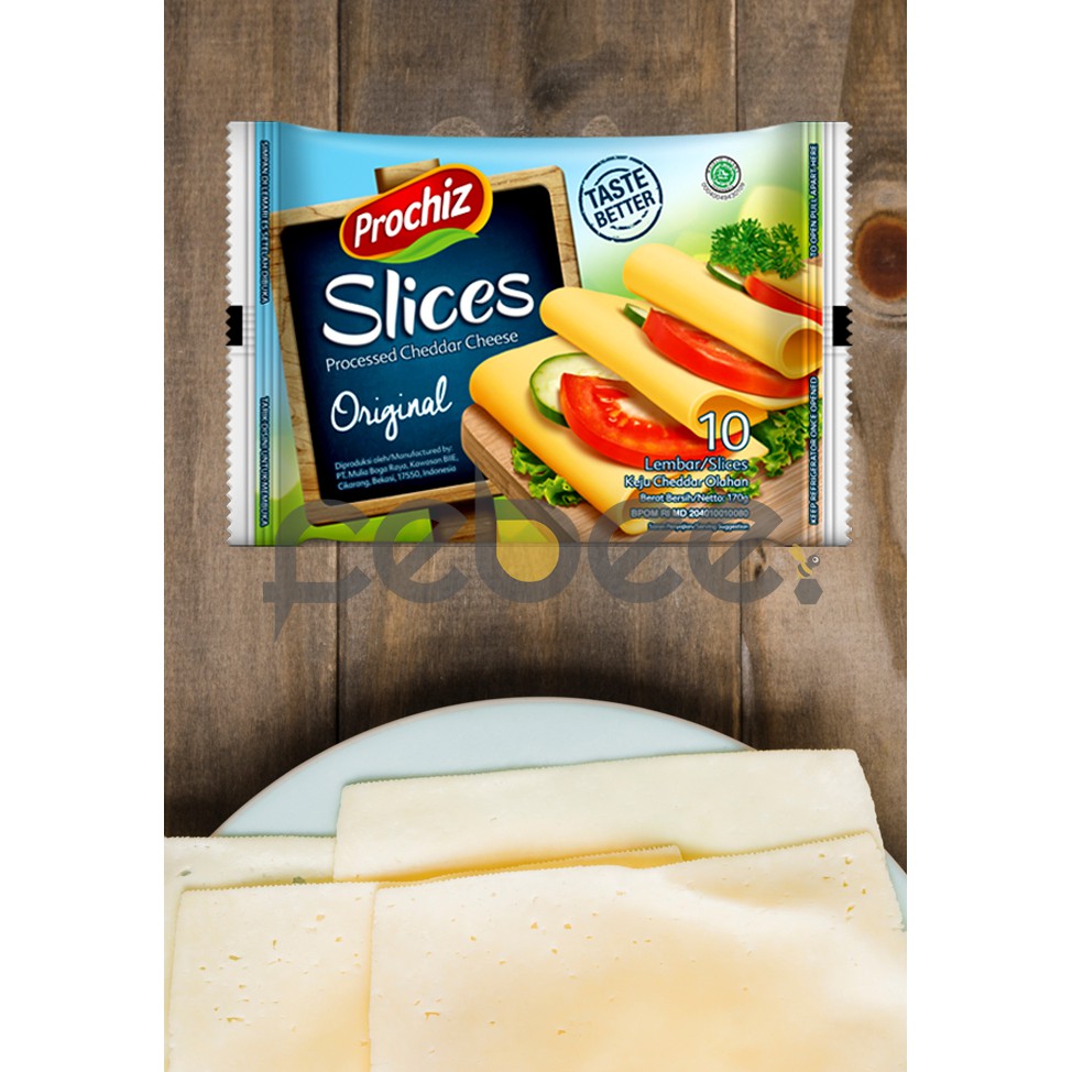 

Keju Prochiz Processed Cheddar Cheese Slice 170g