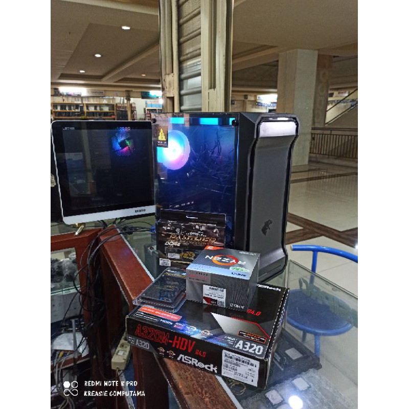 PC GAMING RAKITAN RYZEN3 3200G SSD 240GB