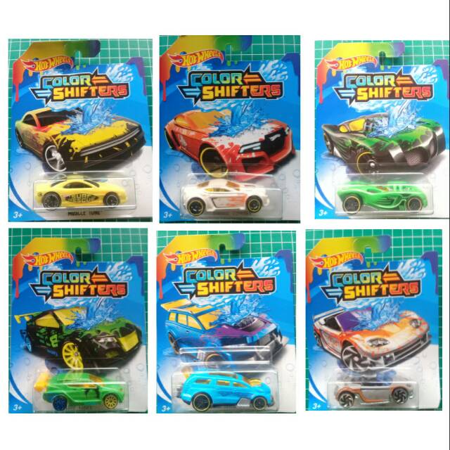 hot wheels shifters color