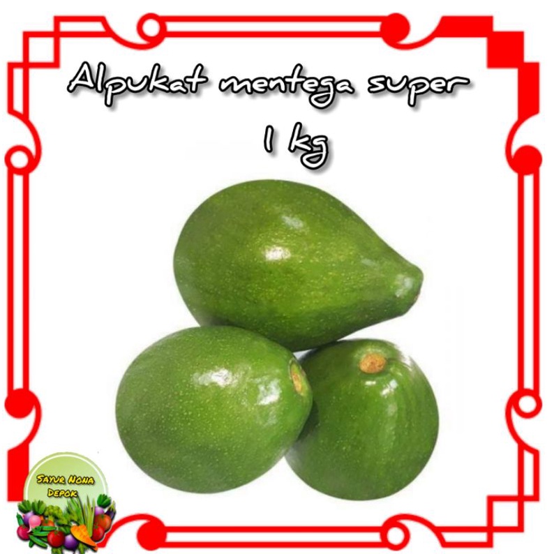 

alpukat mentega super fresh 1kg