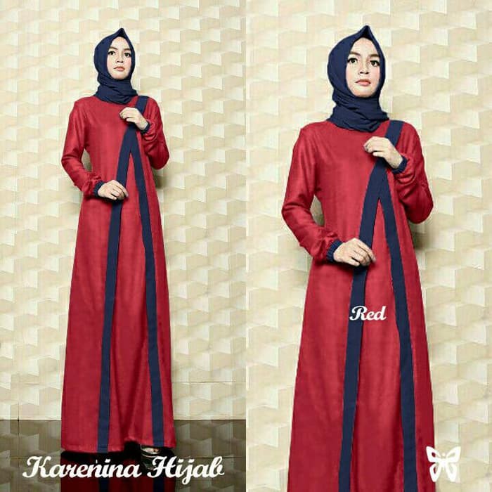 NISSA SABYAN  Gamis / Baju / Pakaian Wanita Muslim Karenina Syari
