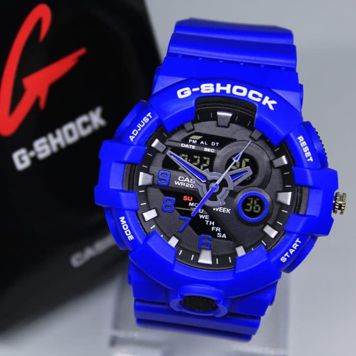 JAM TANGAN PRIA / COWOK G-SHOCK GS GA 720 BLUE