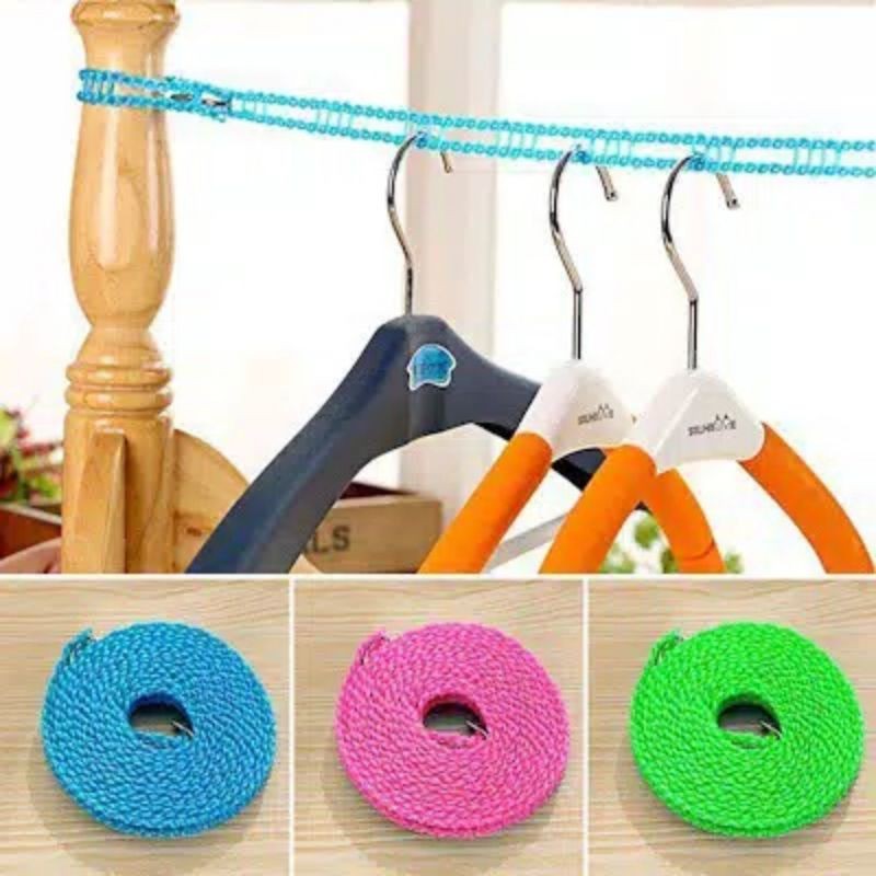 Makassar V29-2 Tali gantungan jemuran baju 5 meter