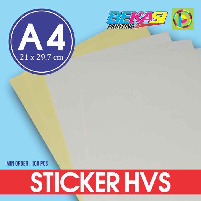 BIG DEAL KERTAS  STIKER  HVS A4 PRINTABLE STICKER BISA  DI  