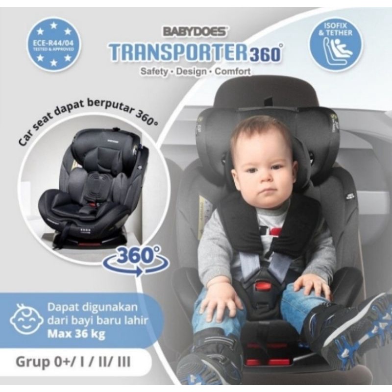 Babydoes Car Seat 360 Transporter Ch8738 / Car Seat Bayi