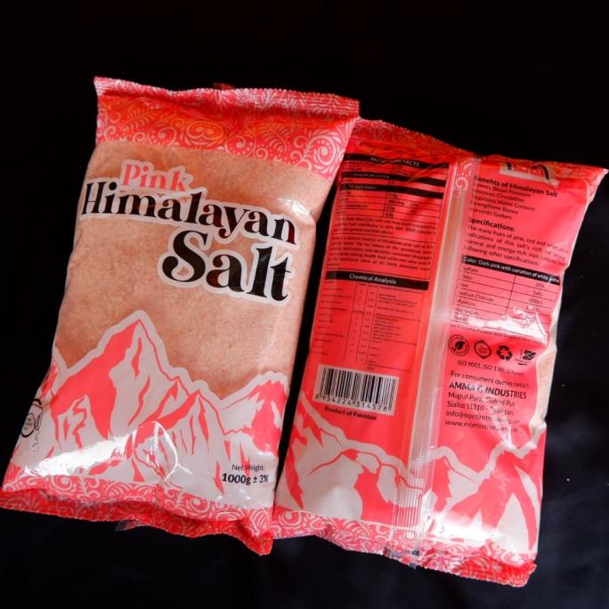 

[[COD]] Himalayan Salt Pink Rock Salt Extra Fine 1kg - Garam Himalaya 1kg MURAH Kode 1353