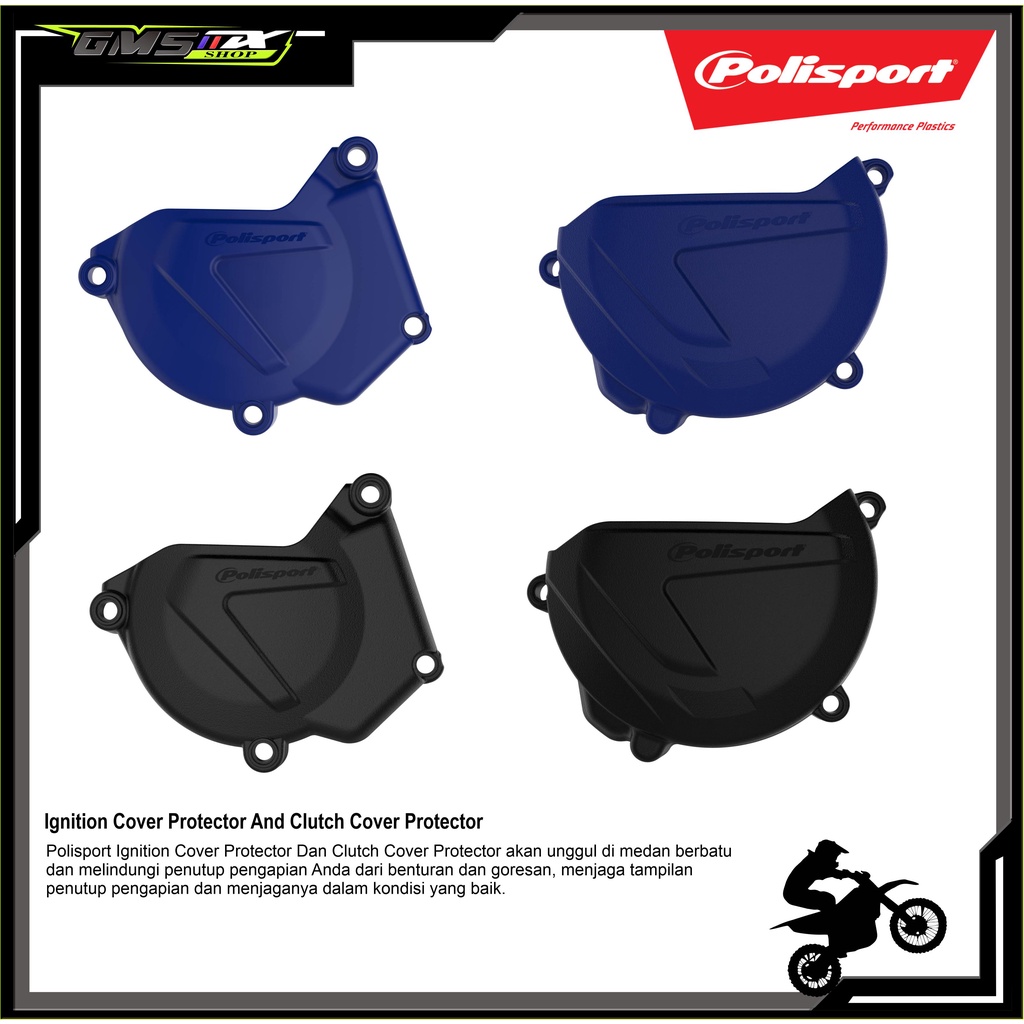 ENGINE PROTECTOR YAMAHA YZ 250 POLISPORT - COVER MESIN YZ