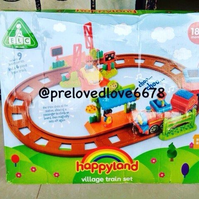 ELC Happyland Village train Set