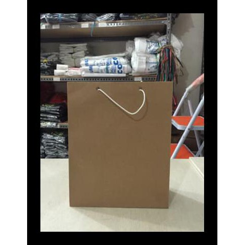 

Paper Bag | Paperbag Polos Uk. Buku (Isi 12 Pcs) Termurah