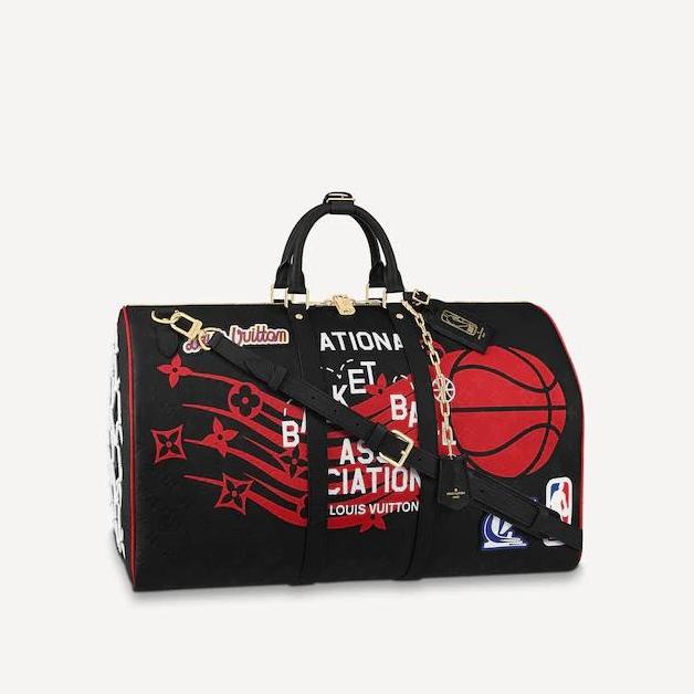 TRAVEL BAG PRIA/WANITA LV X NBA MIRROR QUALITY // TV4 SD4524SX