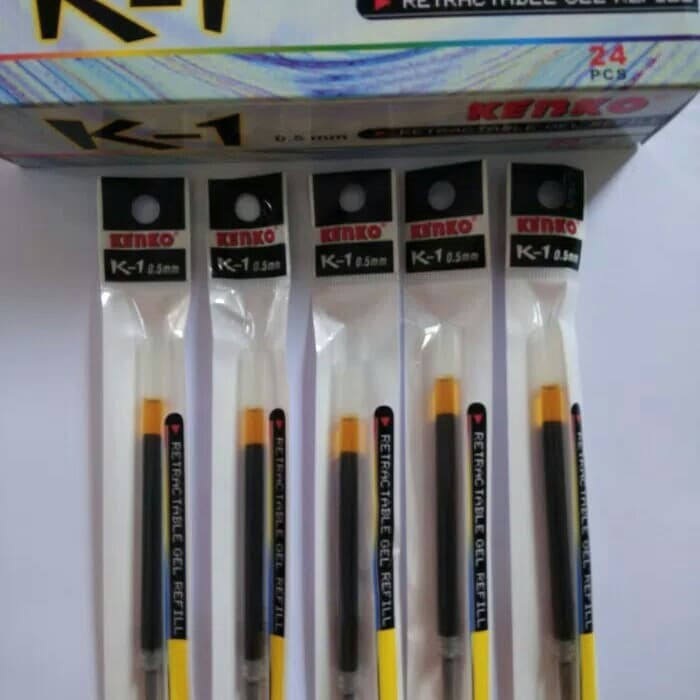 

GROSIR Refill Pen Gel Kenko K1 05mm Black