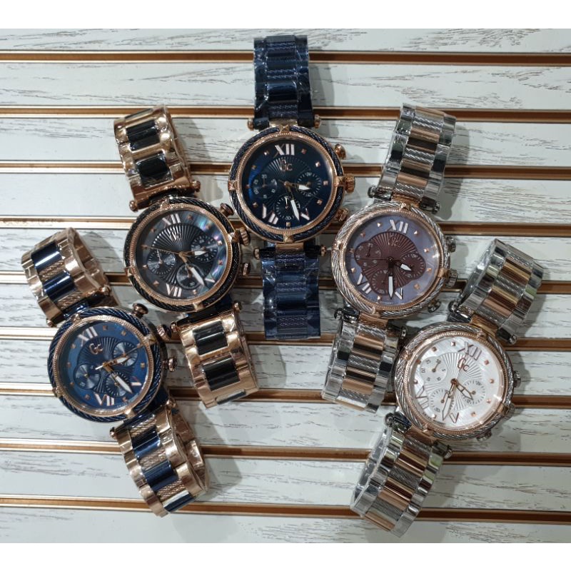 Jam tangan Cewek GC kawat, Guess Collection Y16002L1 baterai with box