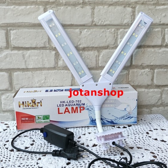 HIKARI HK LED 702 Lampu jepit kupu kupu split cabang Aquarium Aquascape