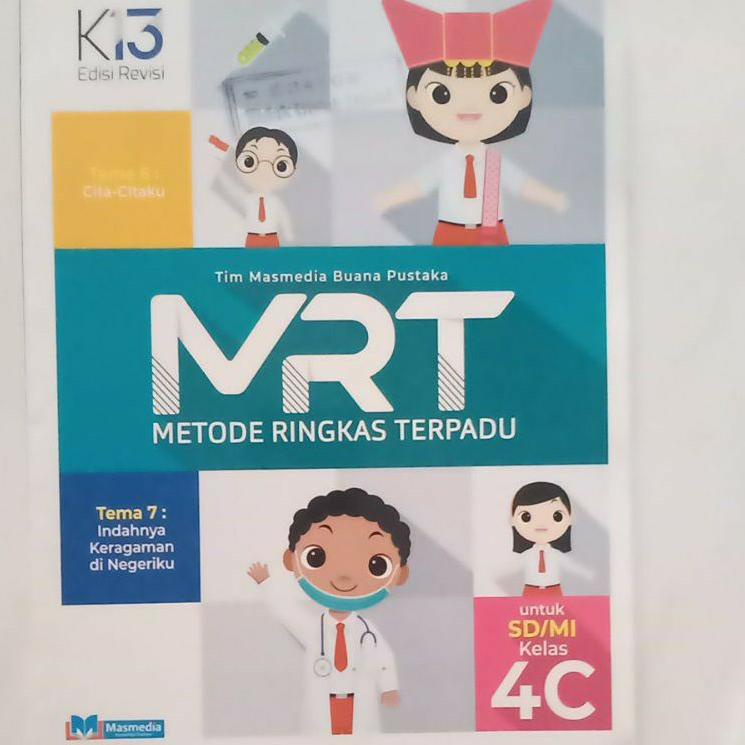 LANGSUNG KIRIM.. Buku MRT SD/MI kelas 4A-4D K13 Edisi Revisi