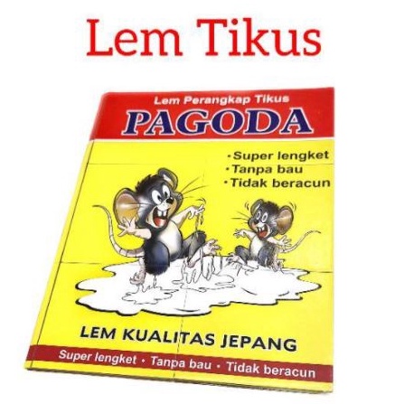 Lem Tikus / Perangkap Tikus / Lem Perangkap Tikus