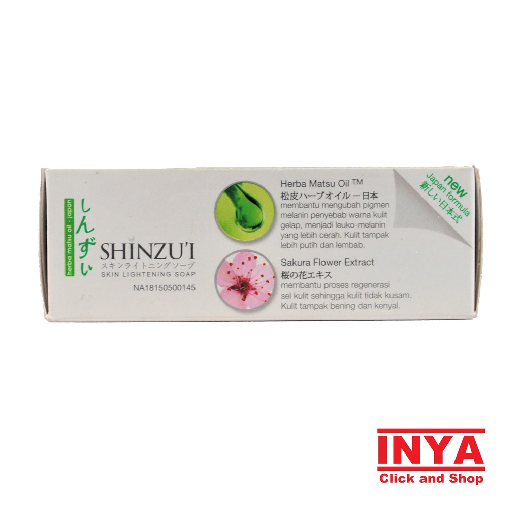 SHINZUI KENSHO SKIN LIGHTENING SOAP BAR 85gr - Sabun Batang