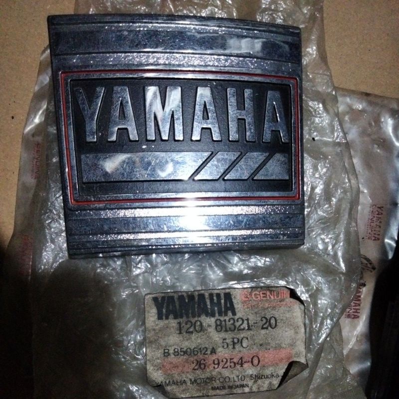 emblem panel dada depan yamaha alfa alfa2R alfaR