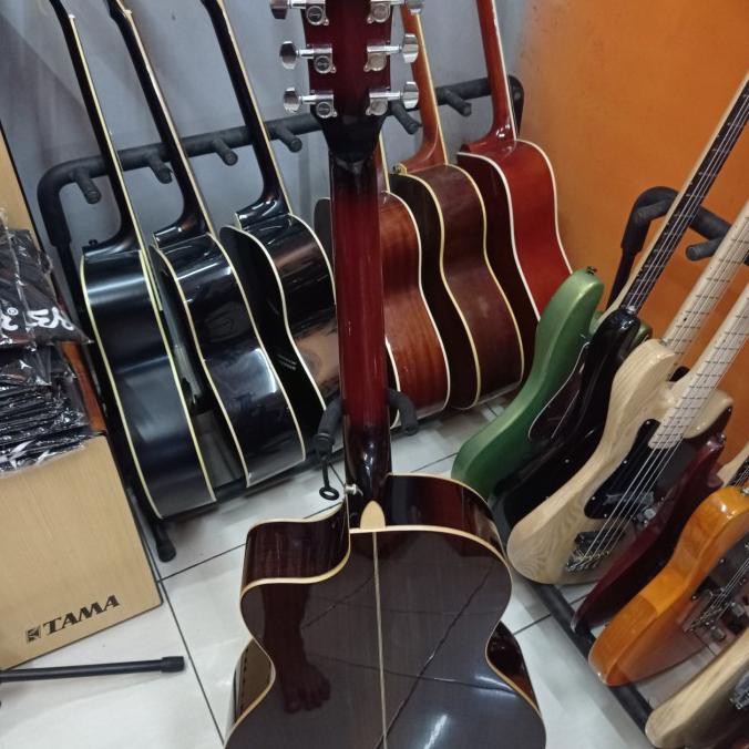 Gitar Akustik All Solid Dame Lilies 520 Gl Vs Original Non Elektrik