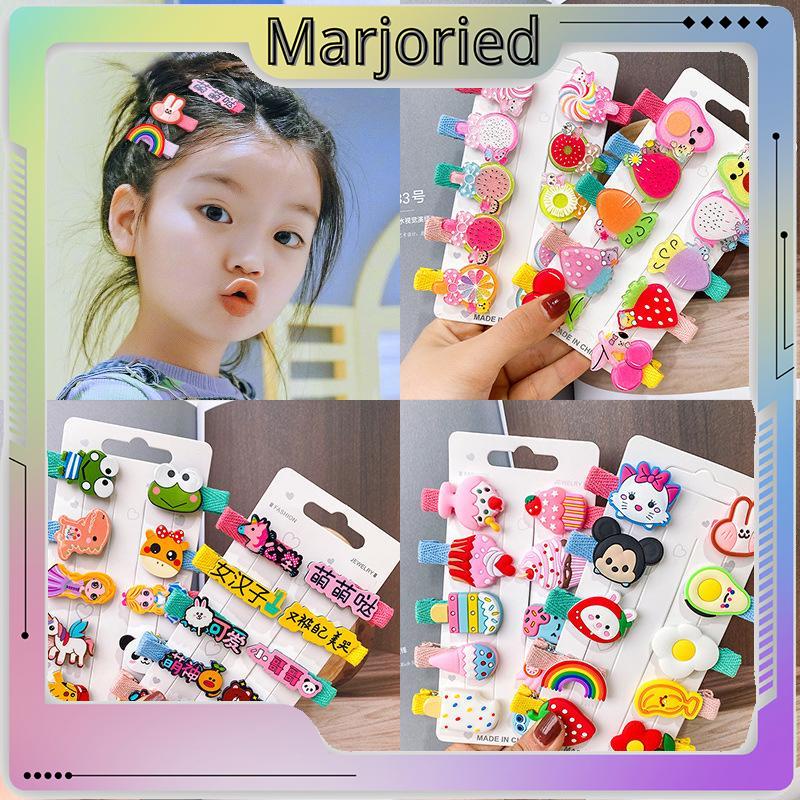 Jepitan Rambut Anak Jepit Rambut Korea Kids Unicorn Candy Fruit Korean Fashion Rainbow Ice Cream-MJD