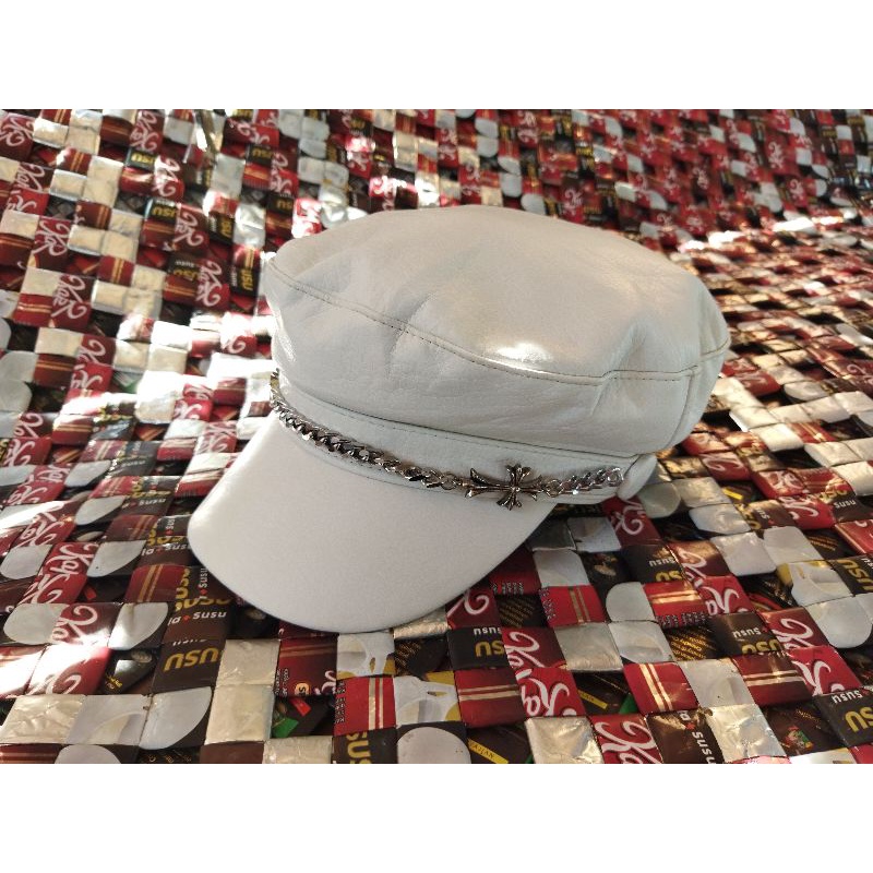 Topi CHROME HEARTS Sailorhat / Newsboy cap Chrome Hearts second original