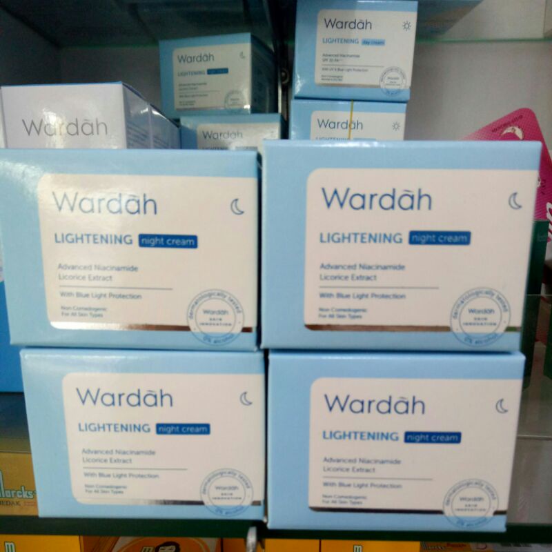 Wardah lightening night cream