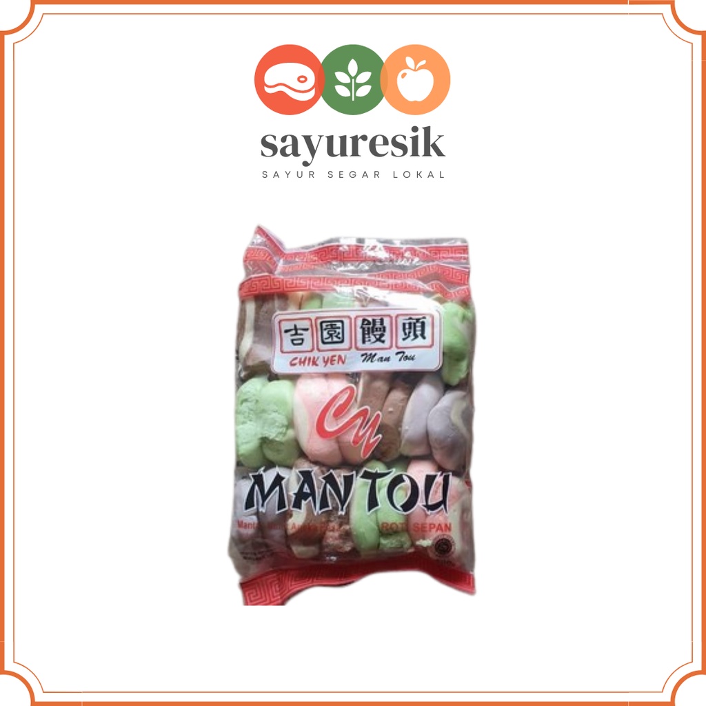 

[Pasar Kota Gresik] Frozen Food Bakpau Bakpao Minipou Mantou Warna