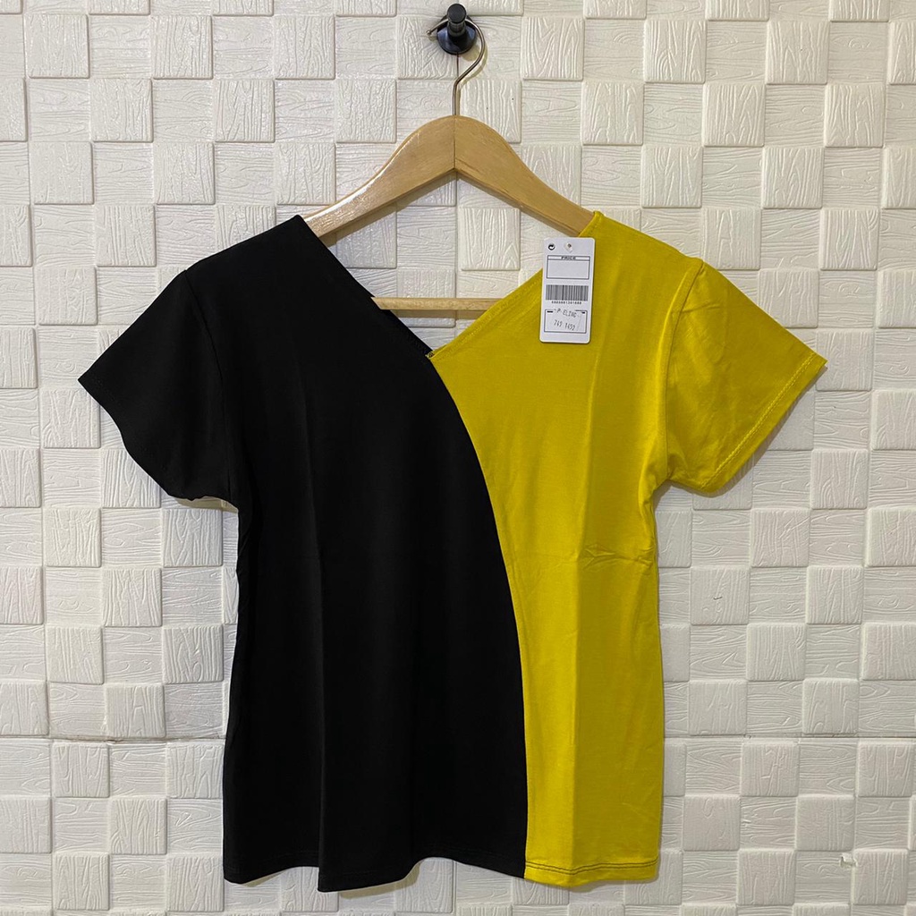 atasan kombinasi wanita terbaru/kaos wanita/pakaian wanita/atasan murah/kaos murah/atasan/kaos/shabhira16-5