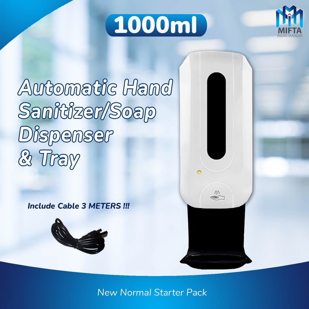 DISPENSER HAND SANITIZER OTOMATIS / DISPENSER HAND SANITIZER OTOMATIC / SOAP DISPENSER [1000ml]