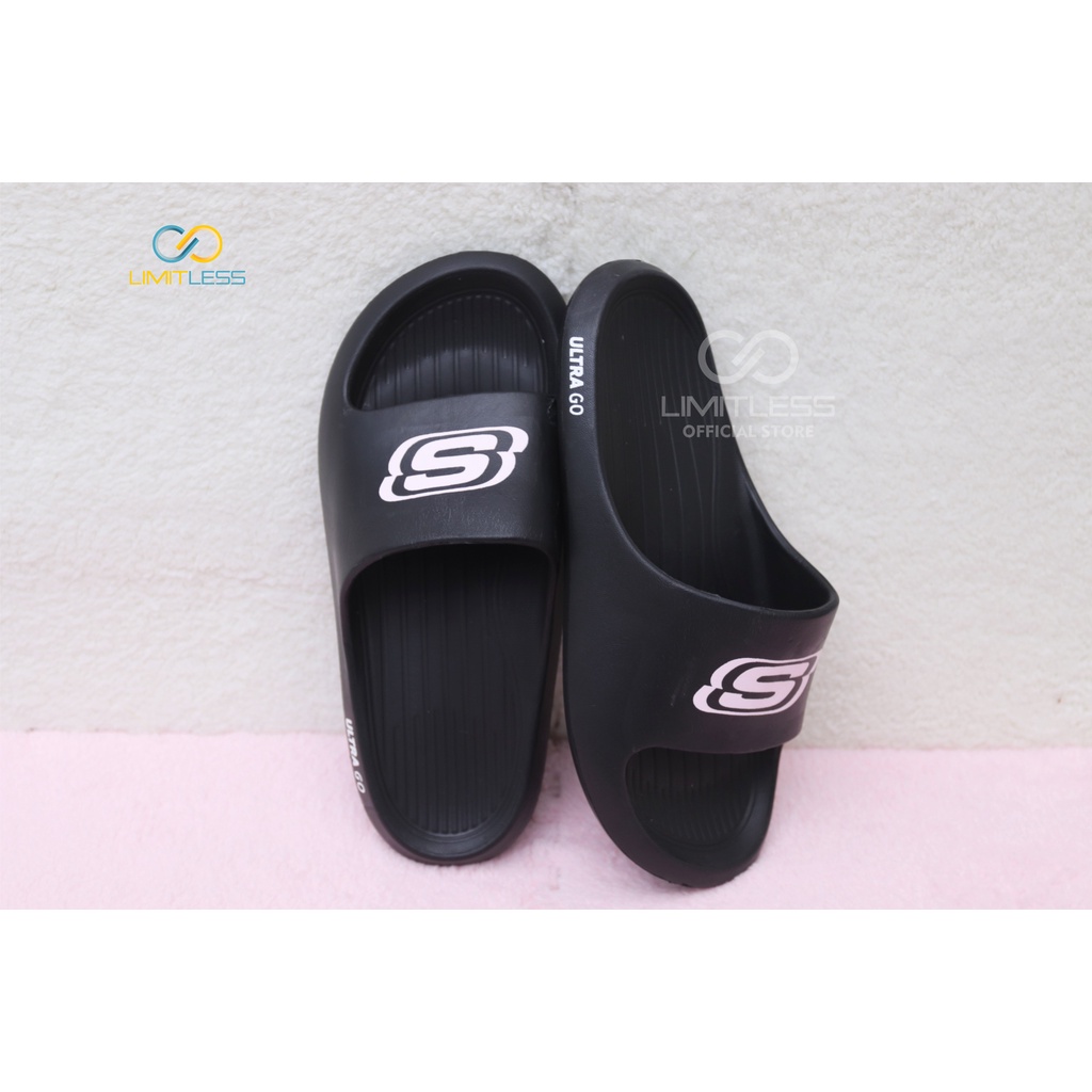 Sandal Slide Wanita Korean Style Limitless Sendal Wanita Slop Terbaru Sendal Slip On Cewek Sketchers Empuk