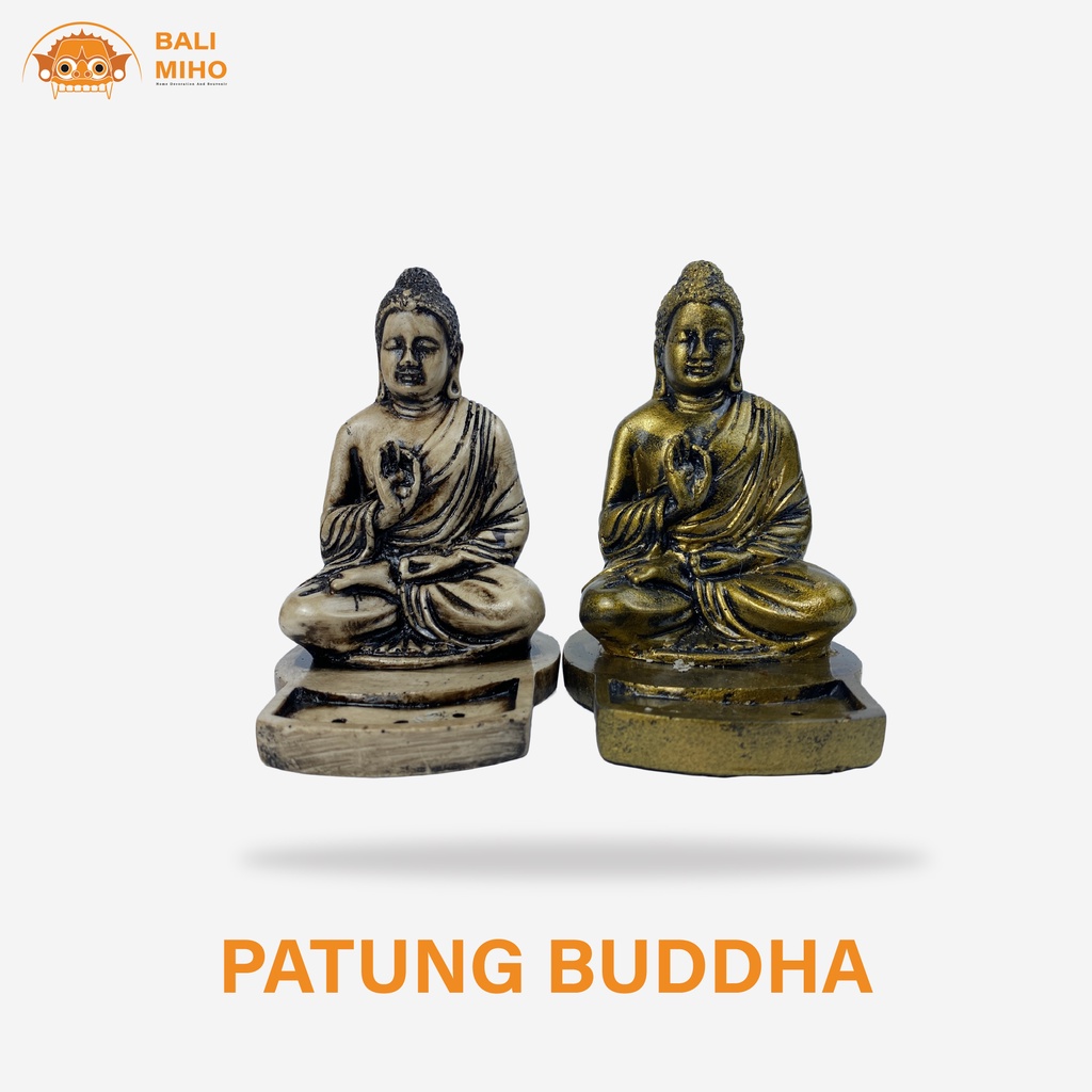 Tempat Dupa motif Buddha - Tempat Dupa Budha - Wadah Dupa Budha - Alat Upacara Agama