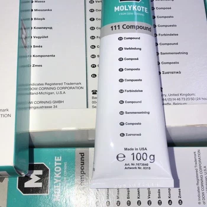 Molykote 111/ molykote 111 compound/ silicone grease