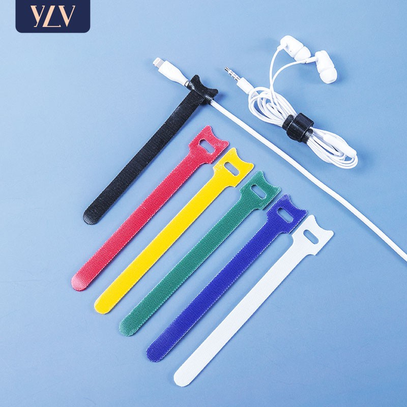 YLV Kabel Nilon Organizer untuk Mouse headset Earphone Kabel HDMI
