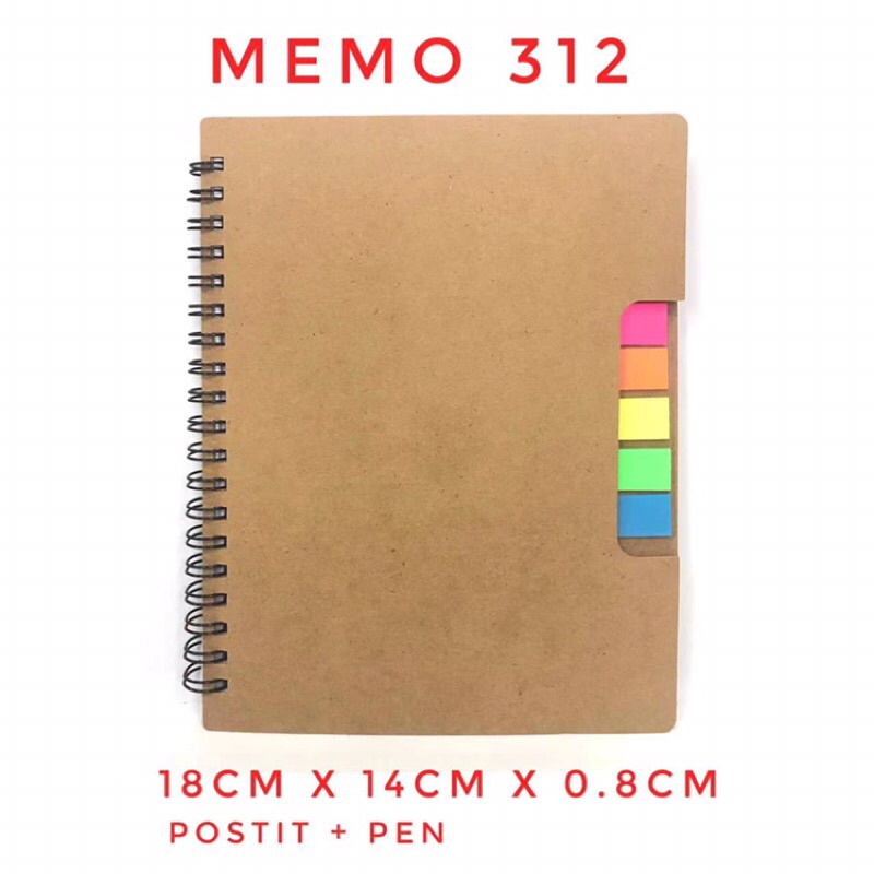 memo 312 , memo post it souvenir , memo promosi, notes , notebook, sticky it