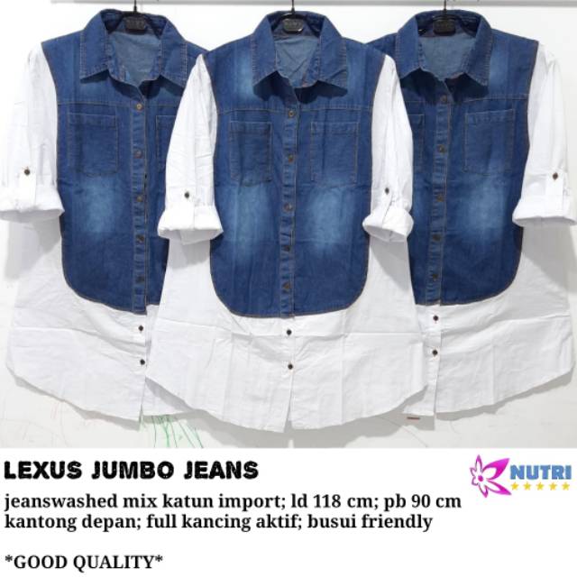 Lexus jumbo jeans ori nutri