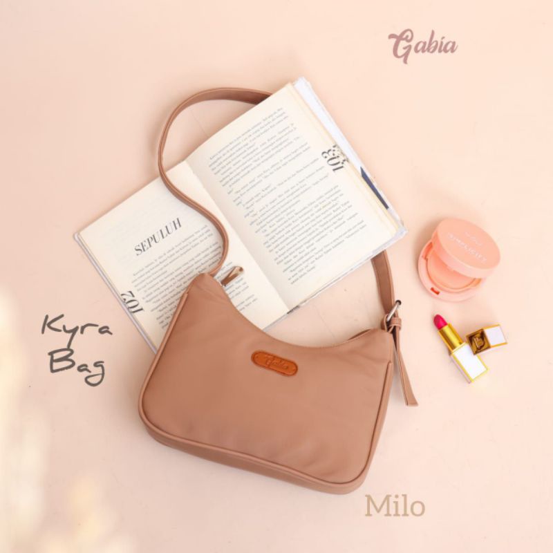 KYRA ORI BY GABIA / TAS BAHAN CHOCOLY / TAS SELEMPANG BRANDED / TAS ANTI AIR